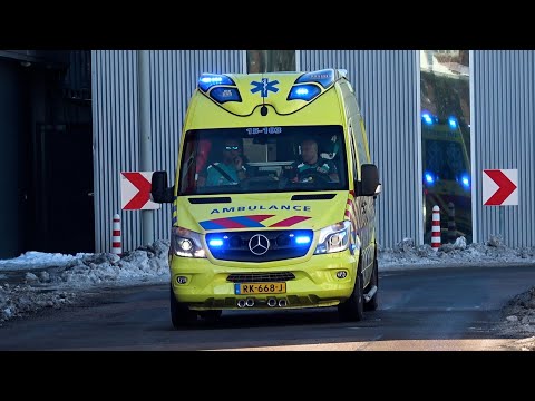A1, Otaris Light Ambulance 15-103 Den Haag Post Laak naar melding in Delfgauw