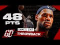 When 22 Yr-OLD LeBron James BECAME A LEGEND! 48 Points EPIC Highlights vs Pistons | Game 5, 2007
