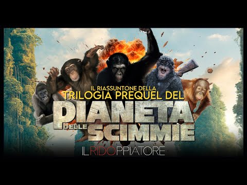Il RIASSUNTONE peloso della TRILOGIA del PIANETA delle SCIMMIE