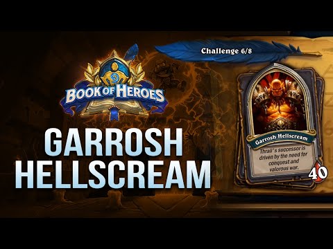 How to beat Garrosh Hellscream / Book of Heroes: Jaina / Hearthstone