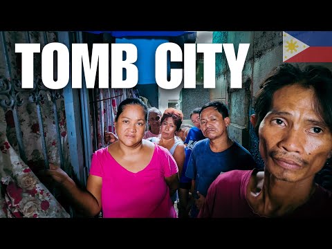 LIVING INSIDE A CEMETERY IN MANILA