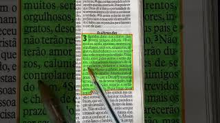 2 Timóteo 3:5 #viral #shorts #youtubeshorts #biblia