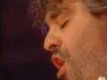 Andrea Bocelli "Canto Della Terra" Live on stage ...