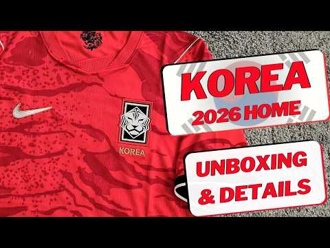 South Korea Men's Home Jersey 2026