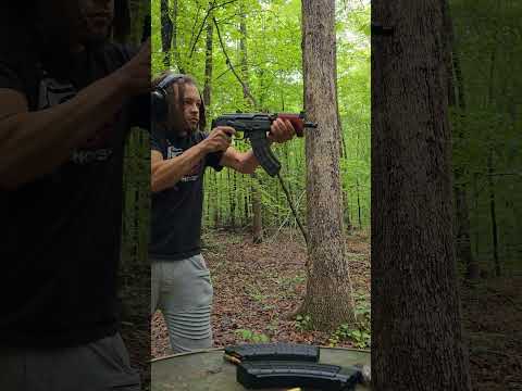 Micro draco mag dump #shooting #ak47 #ak47shorts #micro #draco #shorts #art