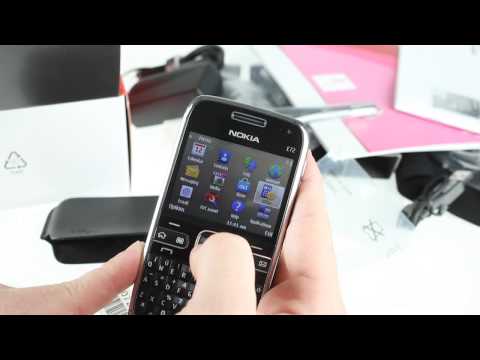 Unboxing Nokia E72