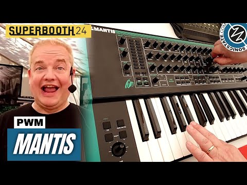 SUPERBOOTH 2024: PWM – Mantis 4 voice Synth