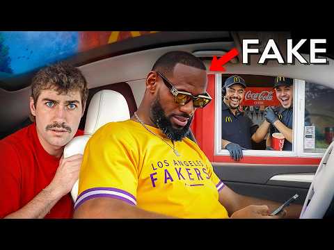 I Fooled Strangers With FAKE Celebrities