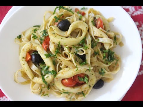 Tagliatelles aux calamars