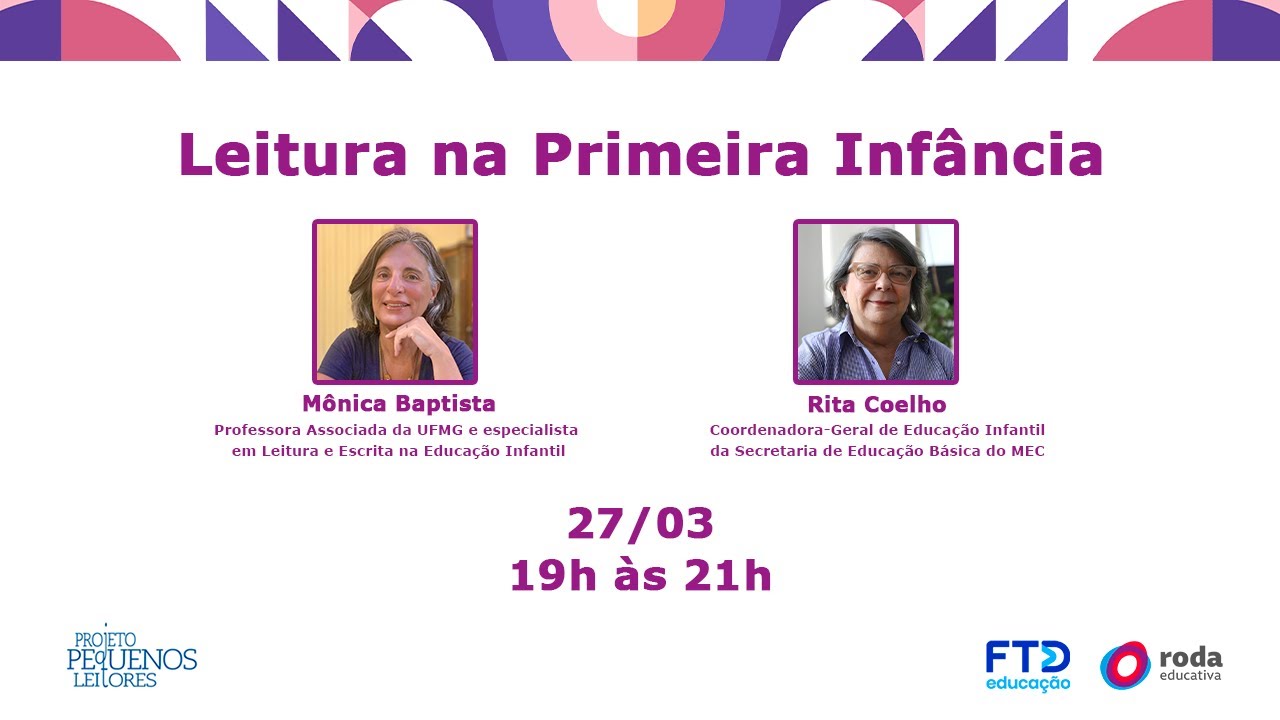 Webinário Leitura na Primeira Infância