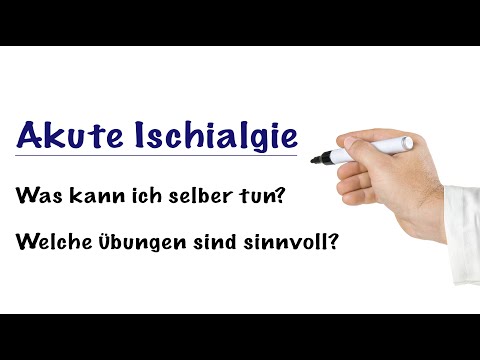 Ischias - Akute Schmerzen?  DAS solltest du SOFORT machen!