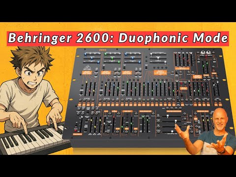 Behringer 2600 Synth: Duophonic Mode EXPLAINED!