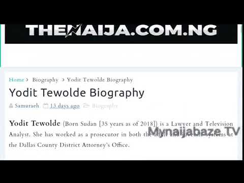 Is Yodit Tewolde Married