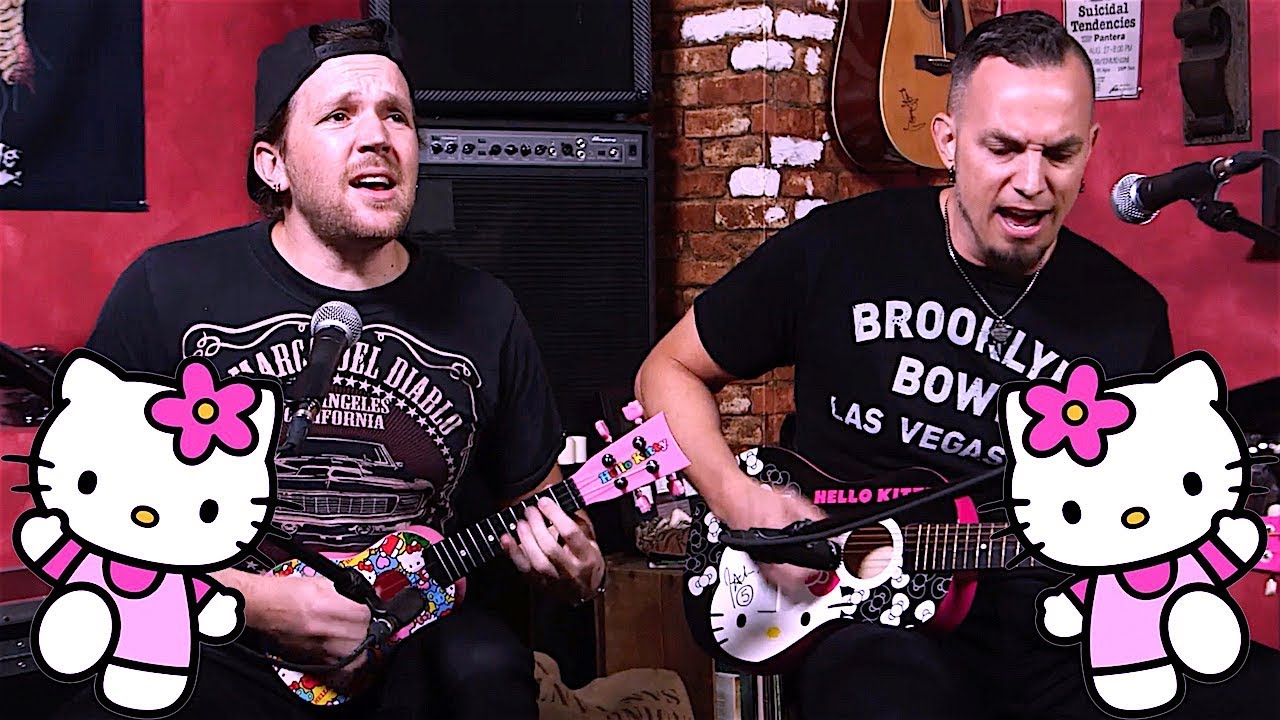 Tremonti Cover Metallica on Hello Kitty Guitars - YouTube