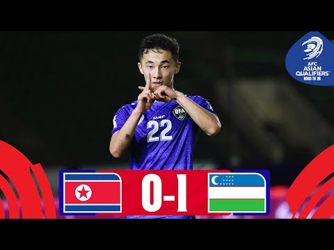 North Korea 0-1 Uzbekistan