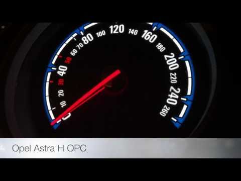Opel Astra H OPC 0-100 km/h