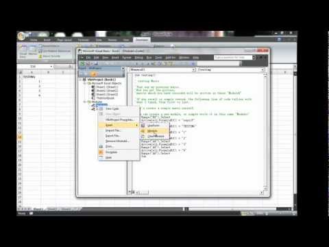 Excel VBA, Macro Recording- Beginner's Guide