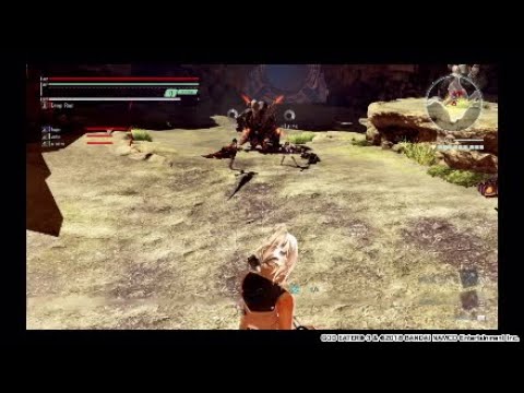 God Eater 3 Variant scythe Continuous aerial combo