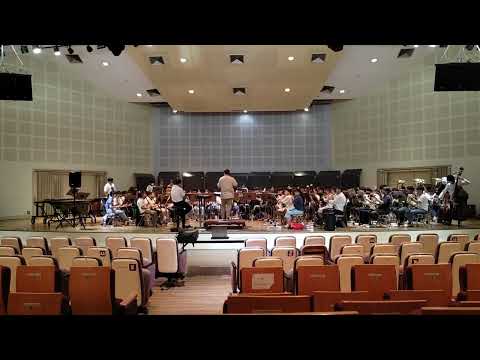 K.U. winds Symphony rehearsal New World Symphony Dvorak (24 Jan 2023)