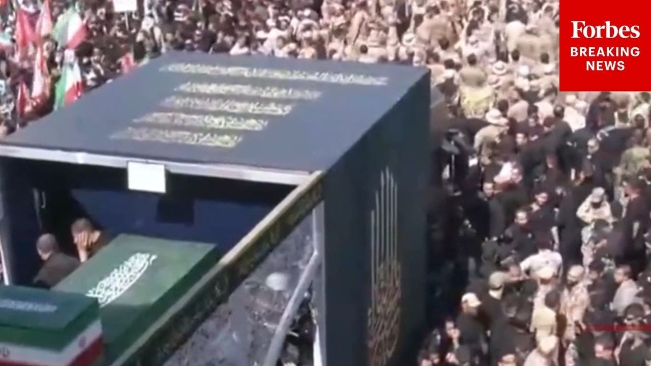 Video | Hearse Carries Former Iranian Supreme Leader Ali Khamenei As His Days-Long Funeral Continues