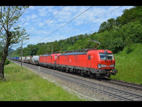 Bözberg Bahnverkehr am 05.06.19 Teil 1 – "Re465 Stockhorn, DB Vectron, WRS uvm"