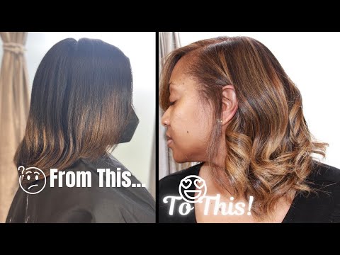 ✨Sandy Blonde Highlights on Natural Hair!✨| DETAILED