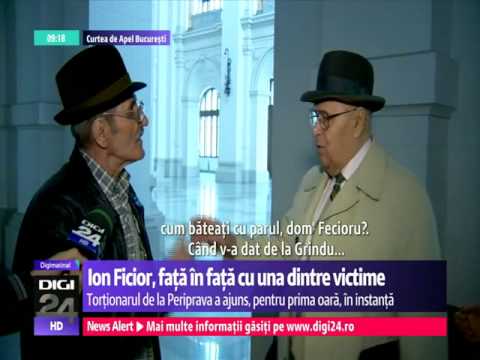 detainee from the Periprava camp to the torturer Ion Ficior - Look, I'm alive