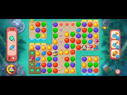 Gardenscapes Level 5118 [Hard Level] #androidgameplay #viralvideo  #games #gamer #gardenscapesgamepl