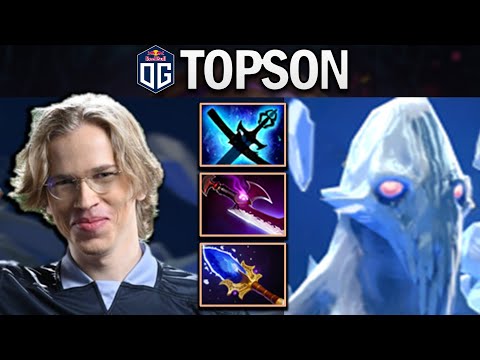 OG.TOPSON ANCIENT APPARITION WITH 18 KILLS - DOTA 2 7.26 GAMEPLAY
