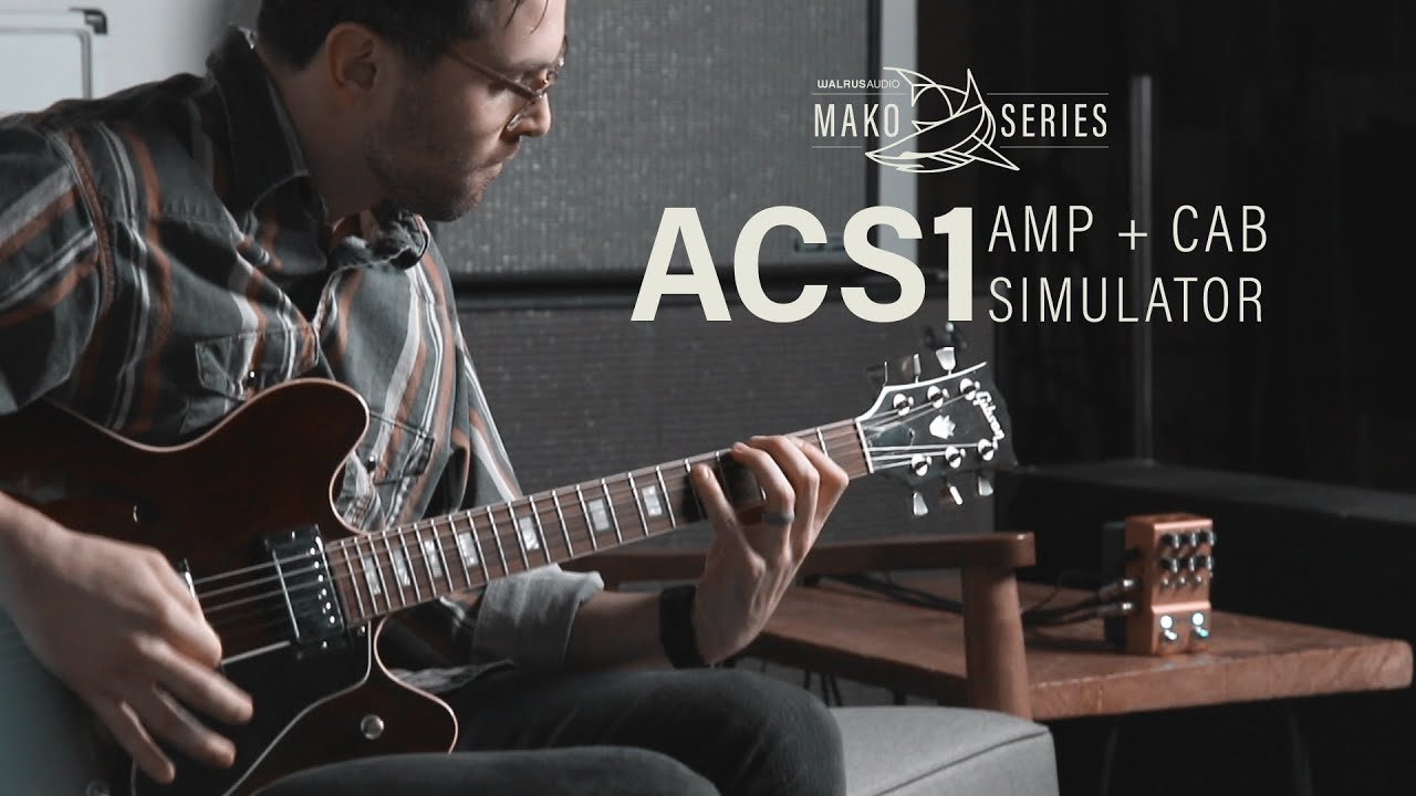 Walrus Audio Mako Series: ACS1 Amp + Cab Simulator - YouTube