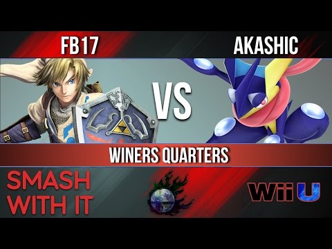 SWI 75 - FB17 (Link) vs. Akashic (Greninja) - Winners Quarters - Smash Wii U