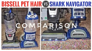 Bissell vs Shark Navigator Vacuum Cleaner Comparison