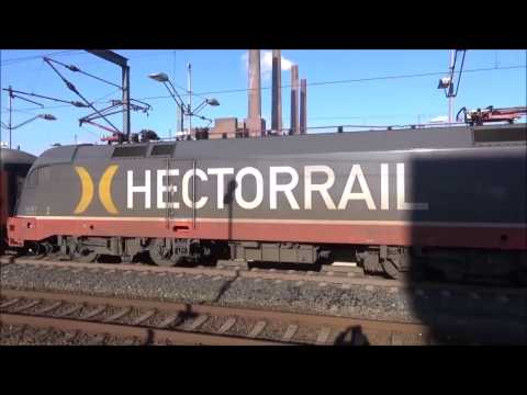 Locomore-Züge fahren wieder,zweiter Versuch. Hbf.WOLFSBURG (Januar 2017)