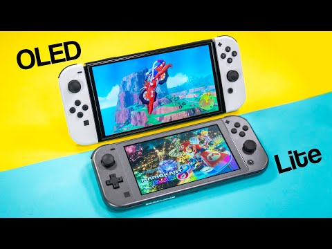 Nintendo Switch Lite vs Nintendo Switch OLED: Which Switch Should You Buy? (2022) | Raymond Strazdas