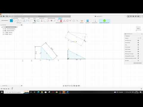 Dreiecke in Fusion 360 zeichnen