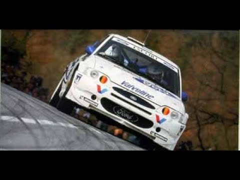 Drive Rally Retro: Ford Escort World Rally Car.  Bruno Thiry. WRC Season 1998. P1.Onboard/Action/