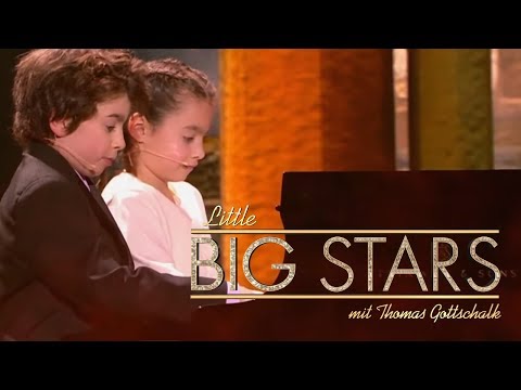 Die Pianisten-Geschwister (Alejandro und Valeria) | Little Big Stars mit Thomas Gottschalk | SAT.1