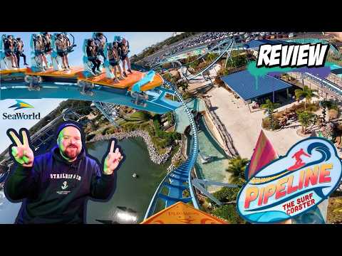 Riding a roller coaster while standing up! The first SURF COASTER turned out great! - Ride Review