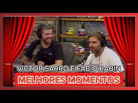 Victor Sarro e Fábio Rabin: Os Melhores Momentos e Piadas Hilárias no Ticaracaticast!