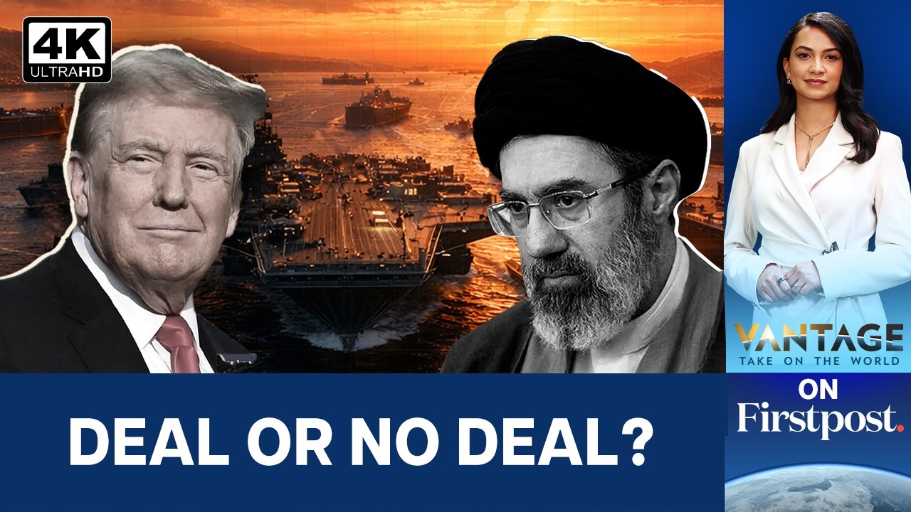 Trump Warns Iran With Bomb Threat As Truce Nears End, Peace Talks Uncertain |Vantage |Firstpost | 4K