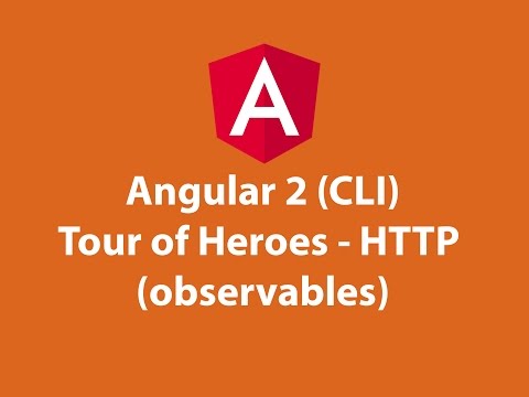 Angular 2 (CLI) Tour of heroes - HTTP(observables)