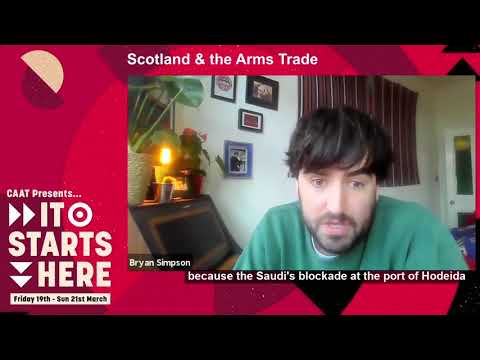 ISH Panel: ‘Scotland & the Arms Trade’ | Bryan Simpson