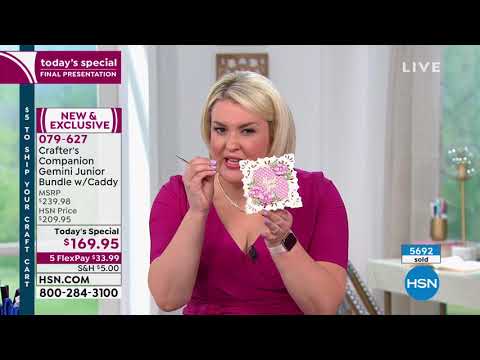 HSN | Crafter's Companion 05.07.2019 - 10 PM