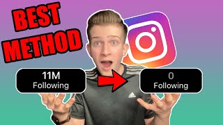 How To Unfollow People On Instagram Fast Without Getting Action Blocked 2021