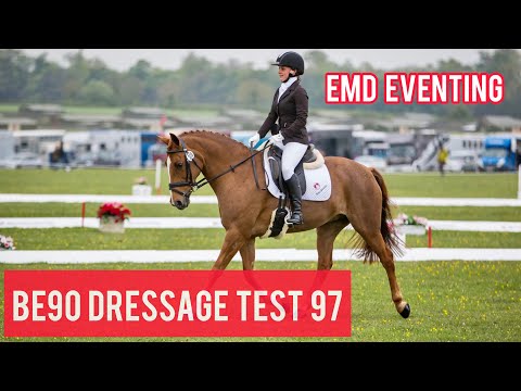 BE90 DRESSAGE TEST 97 (2016) - Press Play & Enter At A