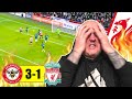 LIVERPOOL FAN REACTS TO BRENTFORD 3-1 LIVERPOOL HIGHLIGHTS