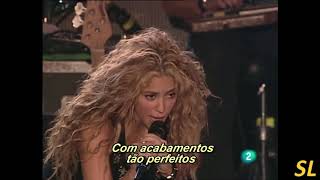 Shakira - Pies Descalzos, Sueños Blancos (Live) (Legendado)ᴴᴰ