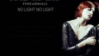 Florence + The Machine - No Light No Light (Lyrics)
