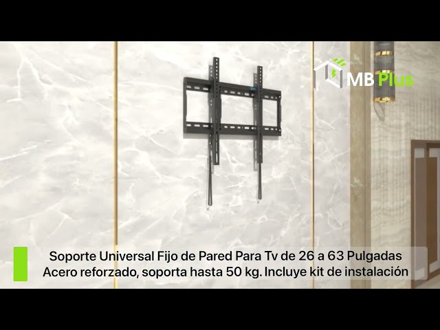 Vídeo relacionado con RICOO Soporte Monitor Pared Giratorio Inclinable Fijo Pantalla 13-27" (33-69cm) S3711 Bracket Universal Monitor LED/LCD VESA 75x75 100x100