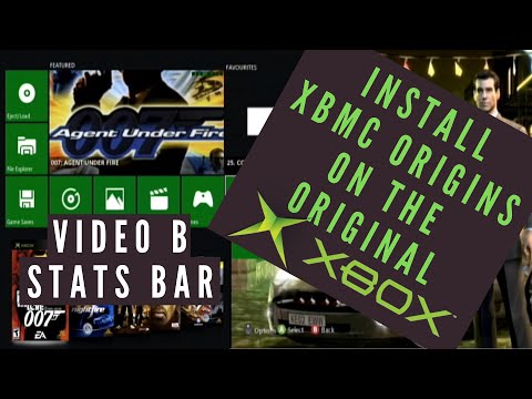 Modding The Original Xbox Part 19 - XBMC Origins B - Stats Bar